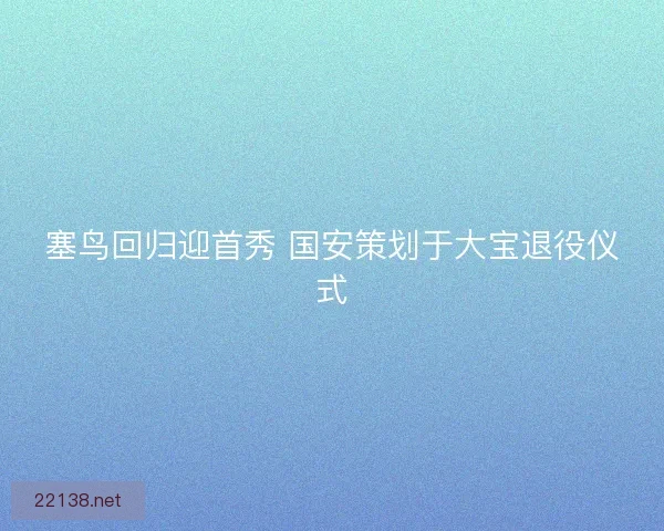 塞鸟回归迎首秀 国安策划于大宝退役仪式